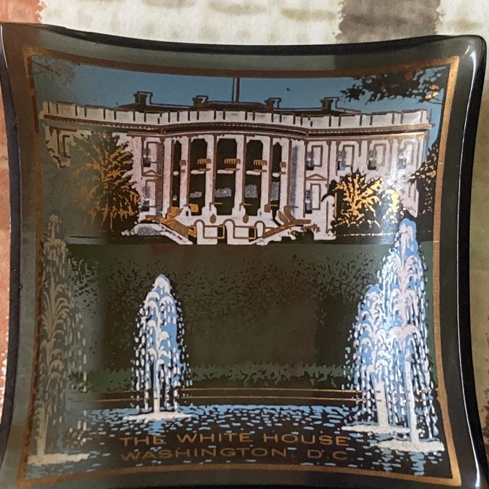 4 glassware containers with capital Washington DC images - Picture 2 of 7